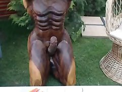 fucking statue and bat WTF