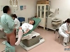 Cute asian nurse gets kinky part5