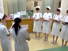 Fabulous Japanese model Yumemi Nakagawa, Nachi Sakaki, Akari Asakiri in Horny Nurse, 3somes JAV scene