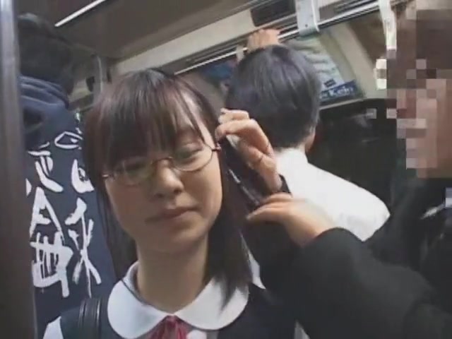 Horny Japanese slut in Crazy Public, Gangbang JAV clip